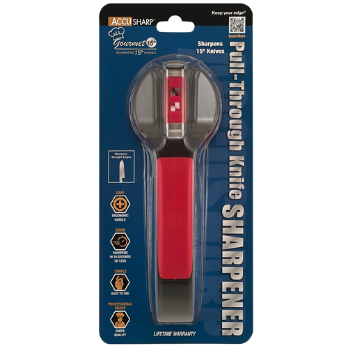 Accusharp Gourmet 15 degree pull-through Knife Sharpener