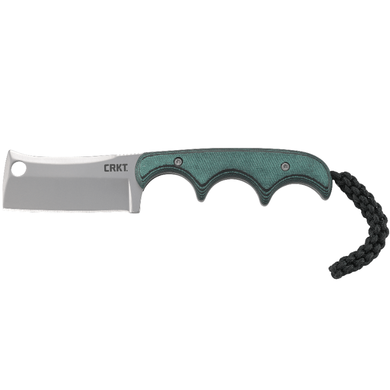 CRKT MINIMALIST CLEAVER GREEN BLACK