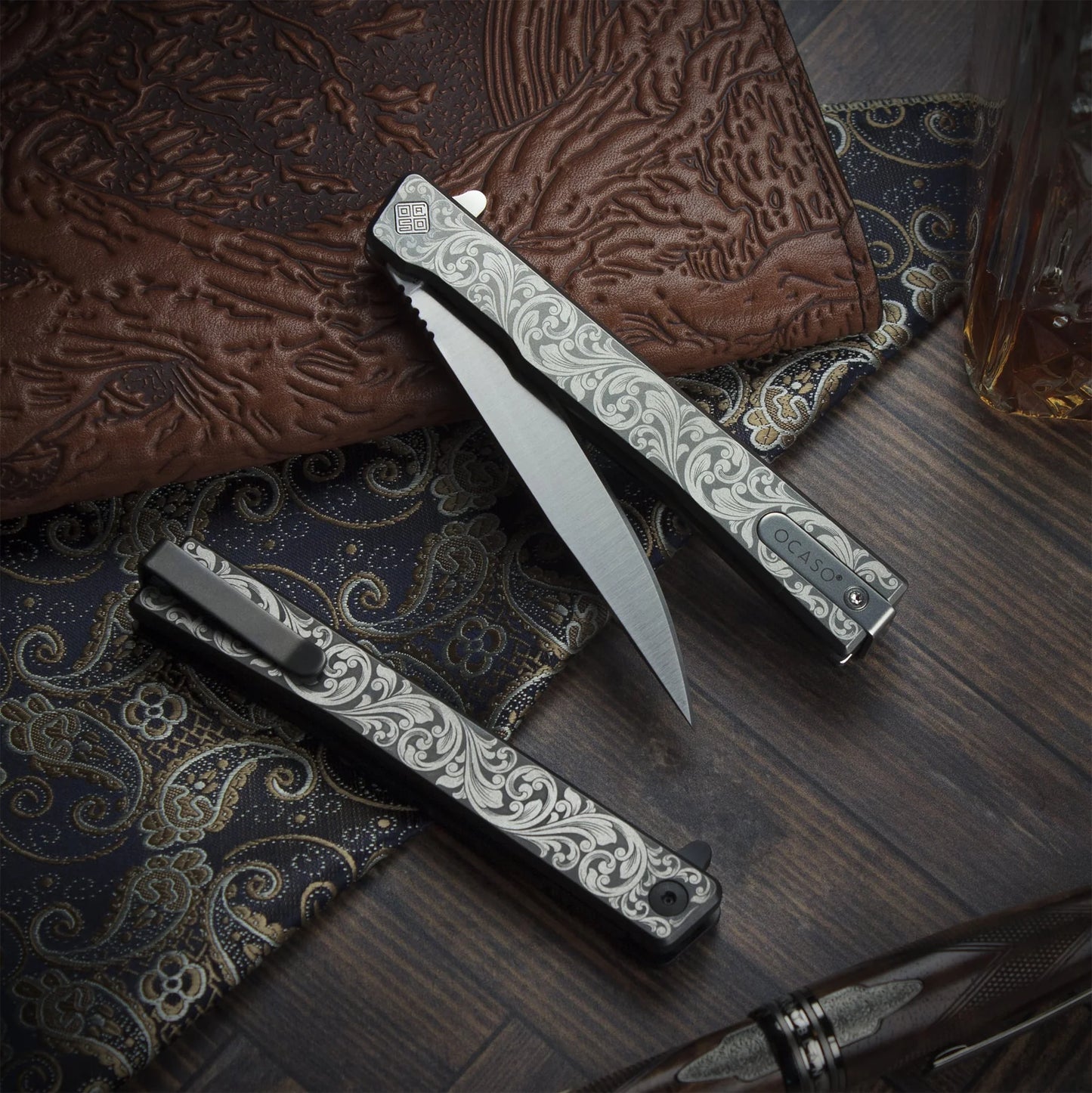 Ocaso Scroll Engraved Solstice