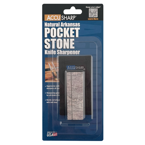 Accusharp Natural Arkansas Pocket Stone