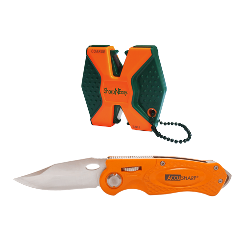 AccuSharp Folding Sport Knife SharpNeasy Combo Pack
