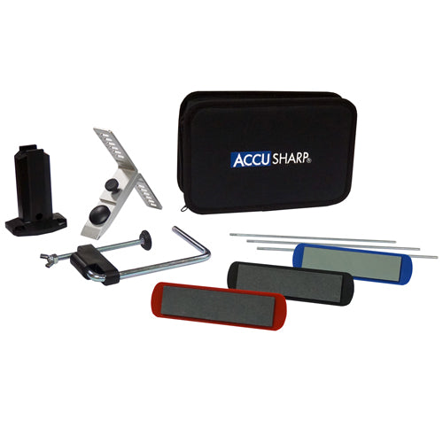 Accusharp 3 stone precision knife sharpening kit