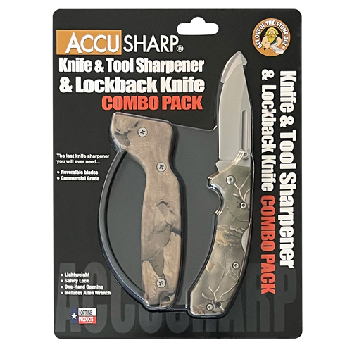 AccuSharp Lockback Knife Combo Pack