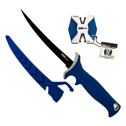 Accusharp Fillet Knife plus 2-step carbide-ceramic Knife Sharpener
