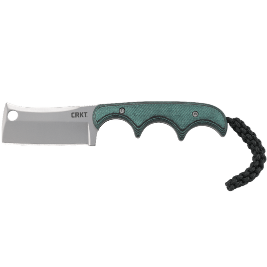 CRKT MINIMALIST CLEAVER GREEN BLACK